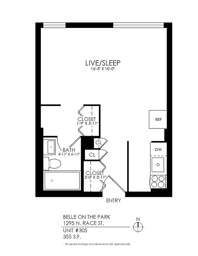 Floorplan - Belle on the Park