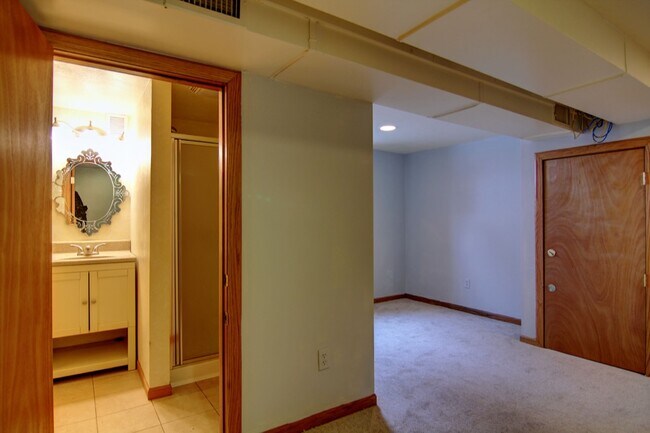 Basement bathroom attached to basement bedroom - 5427 Xerxes Ave S