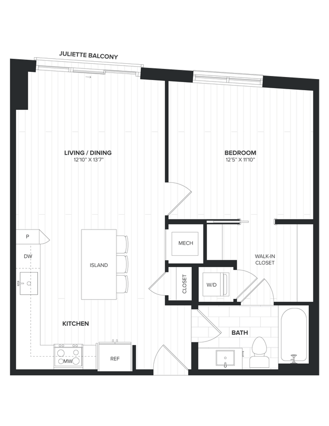 Floorplan - The Milton