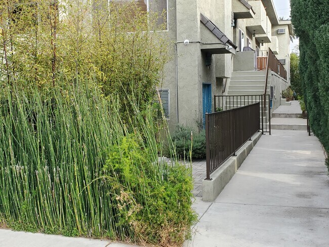 Front walk-up stairs - 11946 Dorothy St