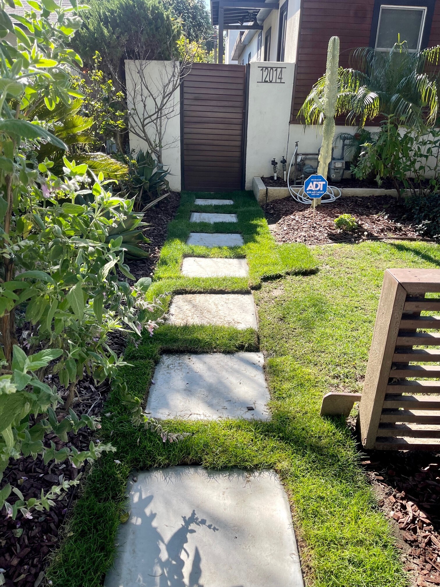 Side Path to Guest House - 12016 Clarkson Rd