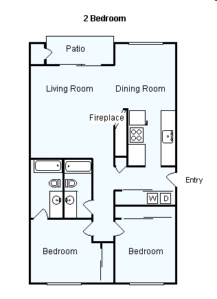 2BR/2BA - Erica Village