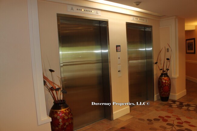 Lobby Elevators - 148 Breakwater Dr