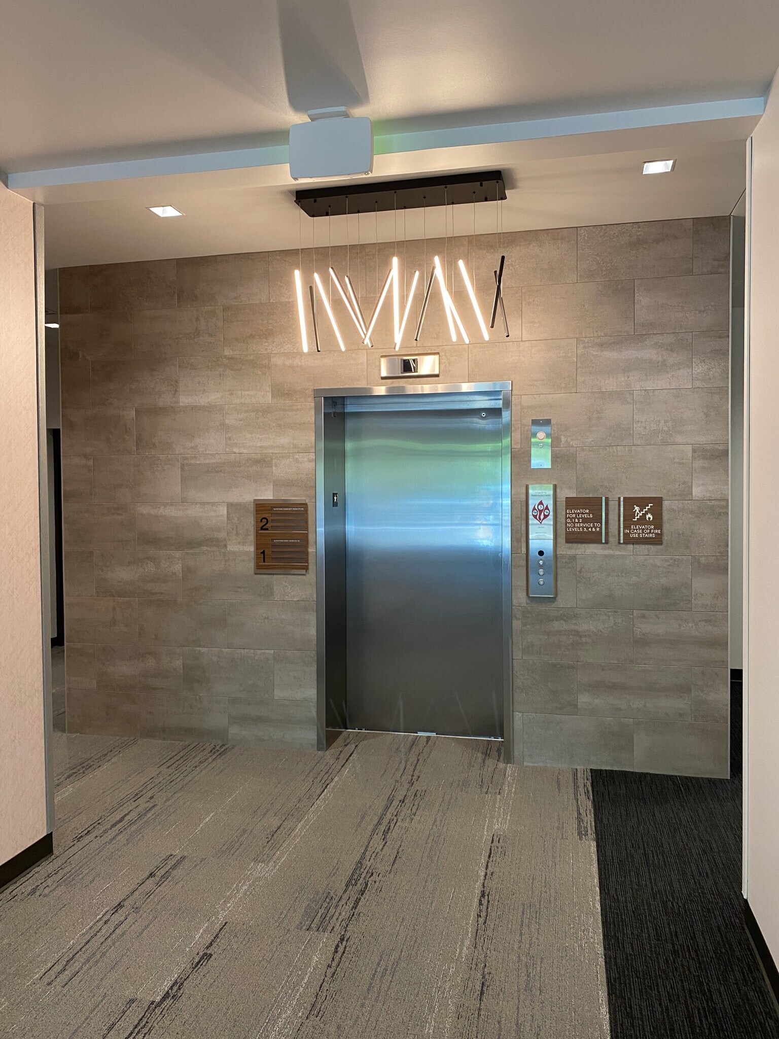 Secure elevator - 221 E Mountain Ave