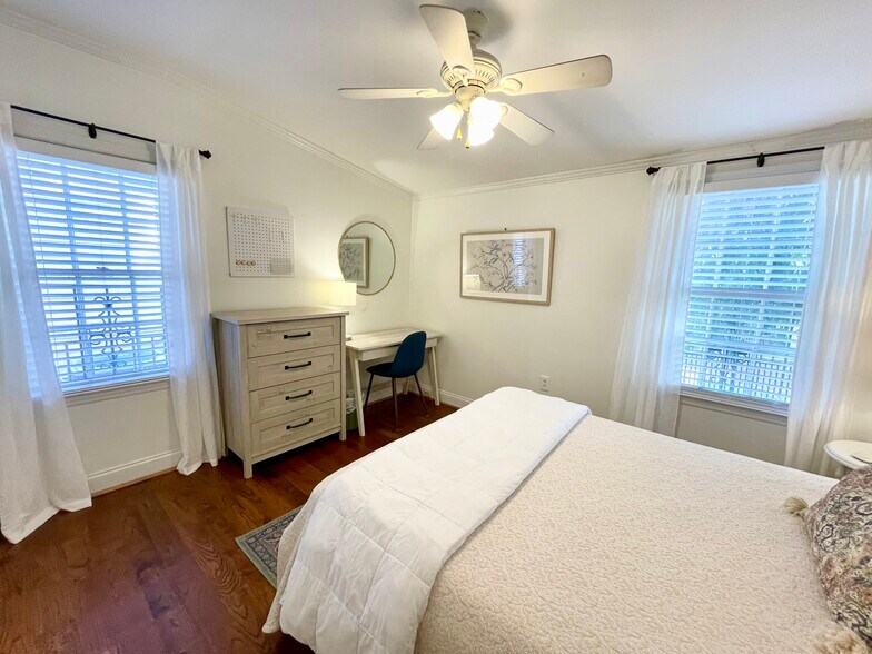 Bedroom #1, Dresser, Desk - 215 W Taylor St