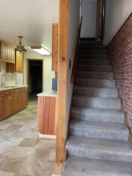 Stairs to basement - 2115 Ridge Ranch Rd