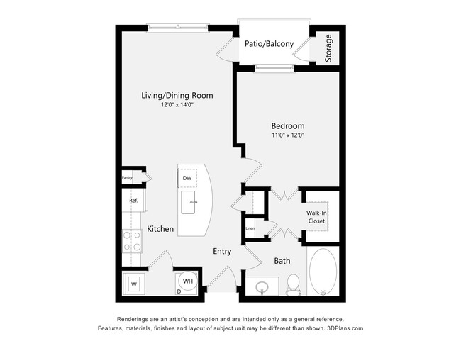 Floorplan - 5225 Maple