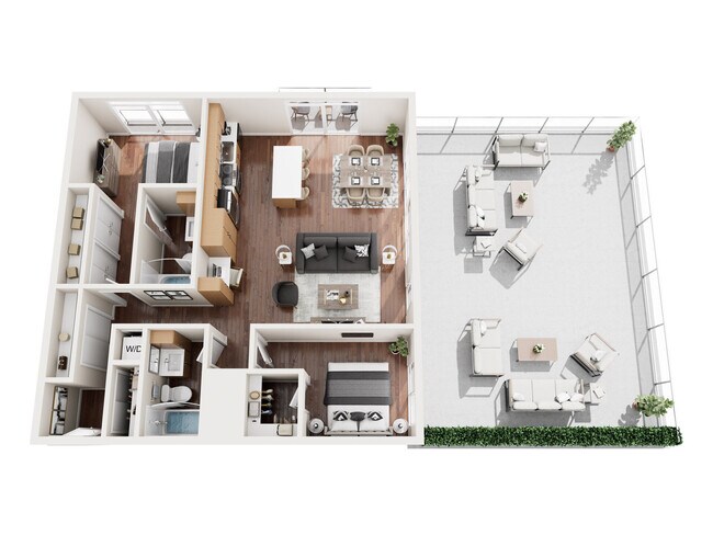 D6 floor plan Elara at the Market - Elara at the Market