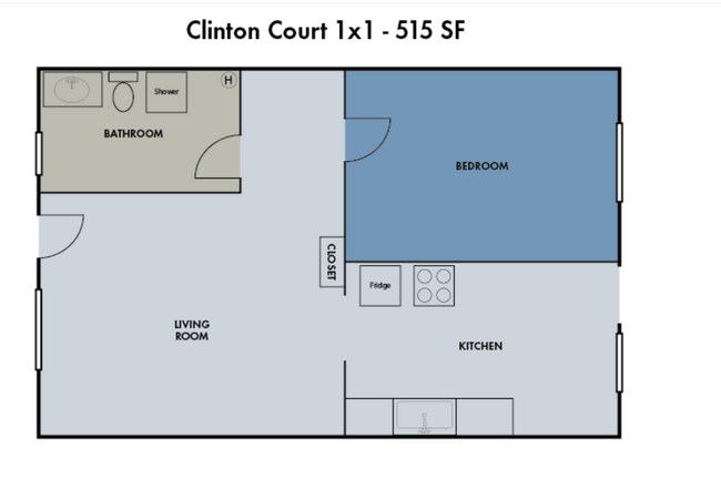 Floorplan - Clinton Court