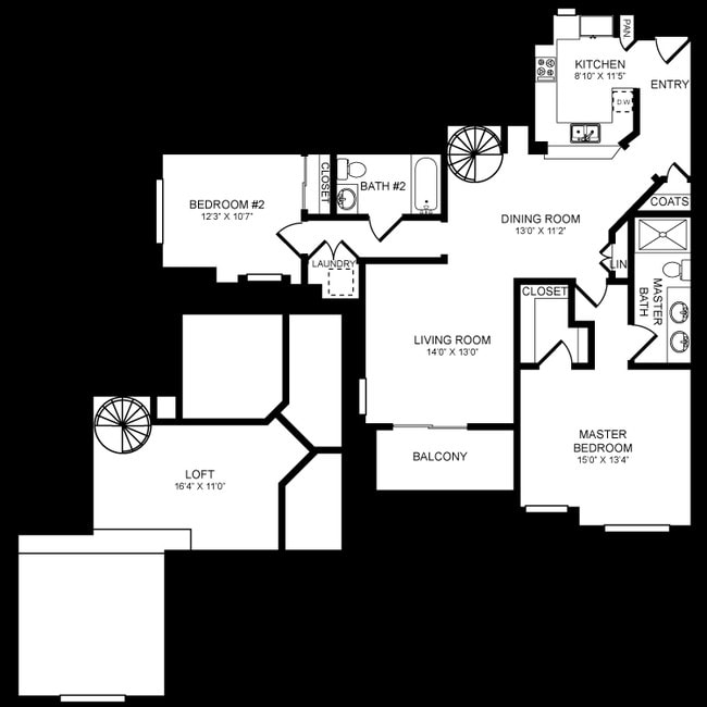 Plan I with Loft - 25 on 5th