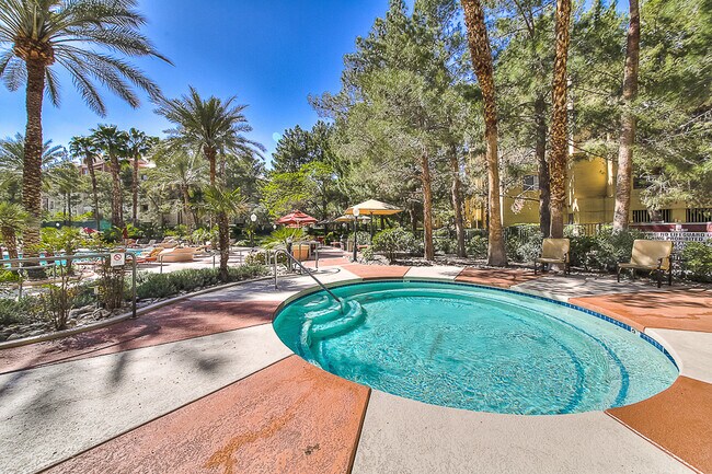 Building Photo - Meridian STUDIO Condo Fully Furnished w/Main Pool View-Lush Green trees in Resort Style Community.