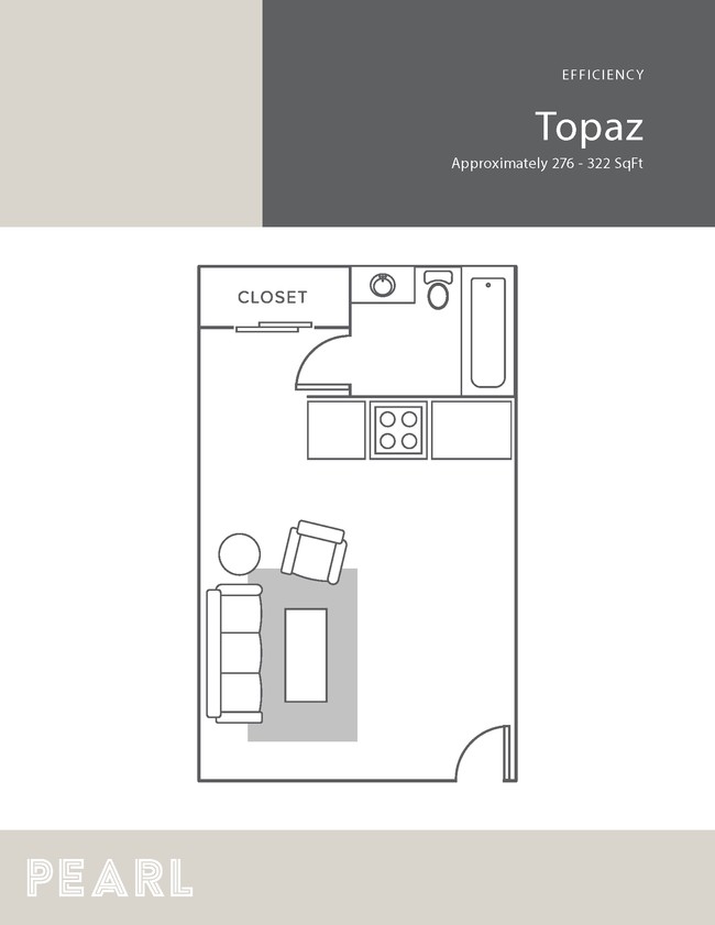 Floorplan - Pearl Apartments