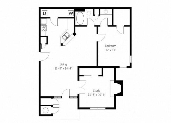 Floorplan - Lincoln Villas on Memorial