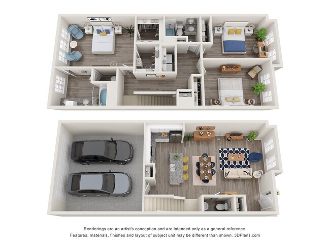 Floorplan - Hudson at Georgia's Landing