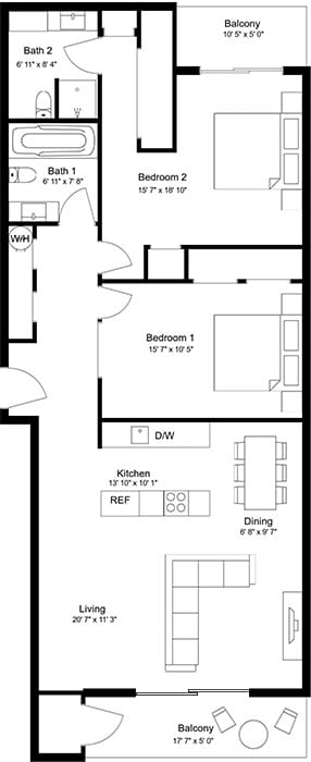 Floorplan - The Magnolia Collection - Magnolian, Magno...