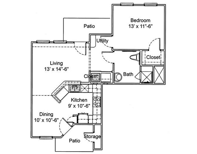 Floorplan - Cobblestone Manor Senior Apartments