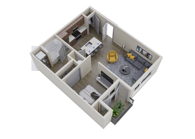 Floorplan - Markwood Apartments
