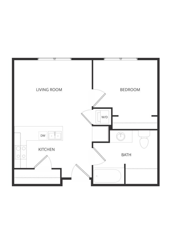 Frederick 1F 1x1 - Frederick Lofts