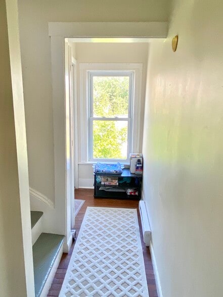 Hallway to Second Floor - 40 Clark St