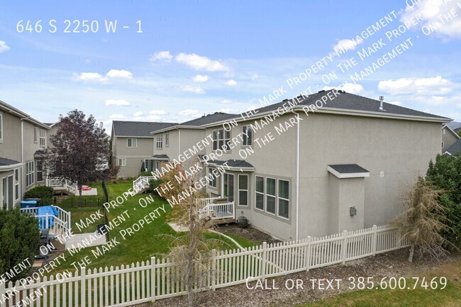 Building Photo - 646 S 2250 W