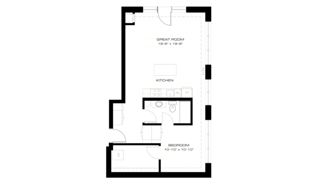 Floorplan - EastRiver Apartments