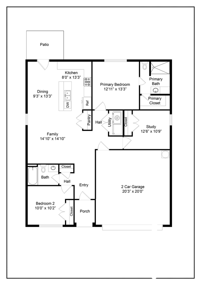 Floorplan - Villas at Sunterra