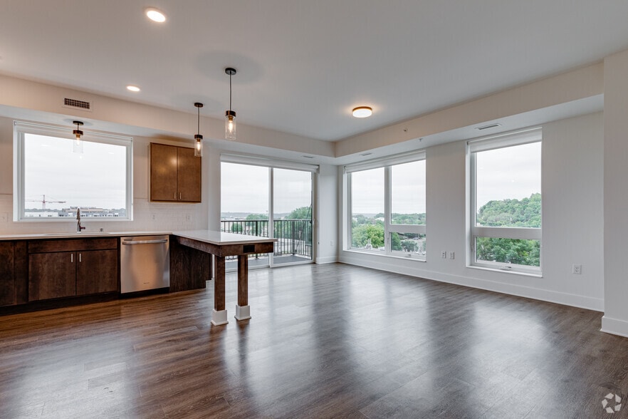 Cordelle - 2BR, 2BA – 1145SF - Kitchen and Living Room - Cordelle