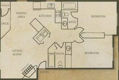 2 Bedrooms / 2 Bathrooms - Providence Landing