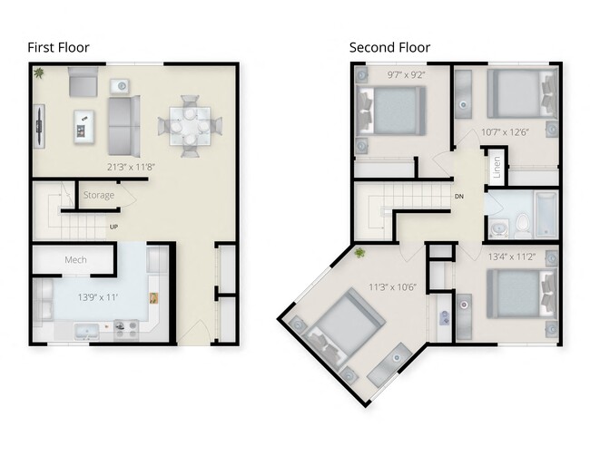 Floorplan - Franklin Manor Apartments