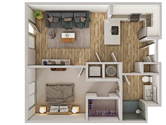 Floorplan - Novi Lofts