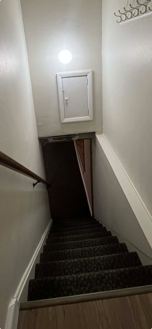 Stairs to Basement - 196 S 1000 E