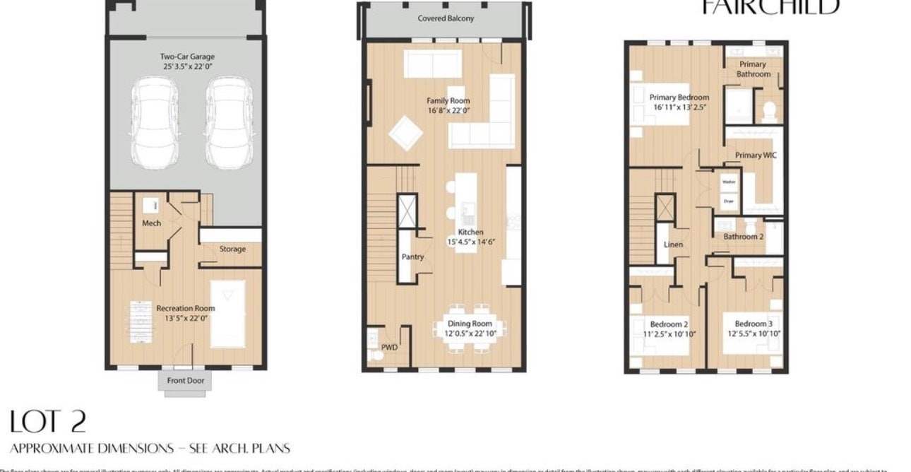 Fairchild floor plan - 107 Etta Way
