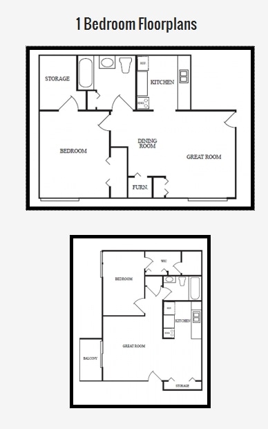 1BR/1BA - Washington Place Apartments
