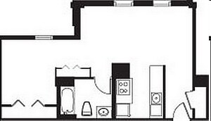 1BR/1BA - Mission Grand