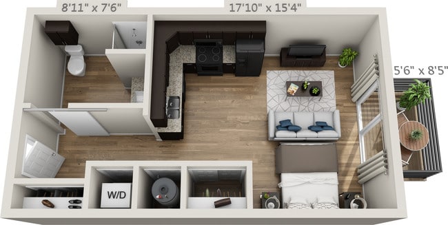Floorplan - West Line Flats