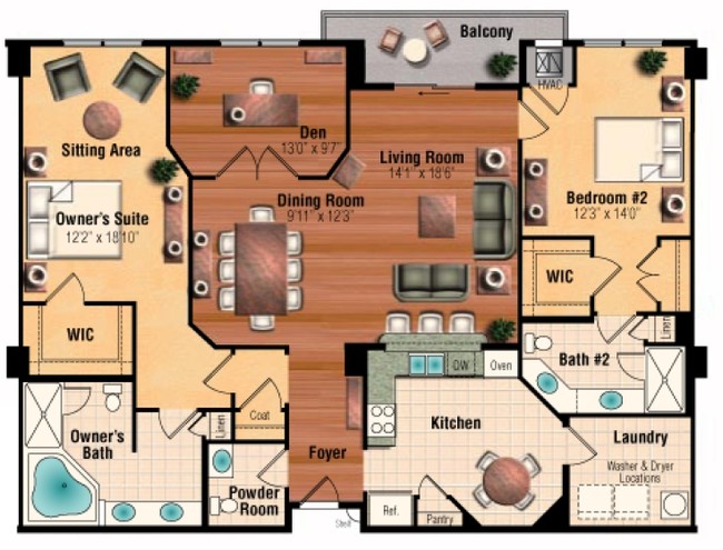 2BR/1.5BA - Grandview at Annapolis Towne Centre