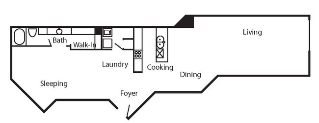 Floorplan - South Side On Lamar