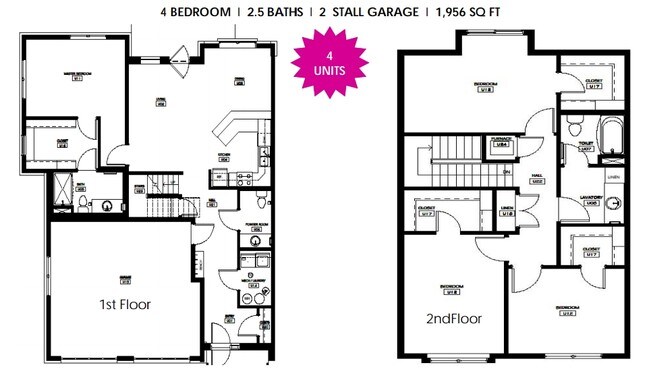 4BR/2.5BA - Spring Creek Townhomes