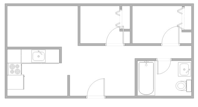 Floorplan - Oakleaf Terrace Apartments