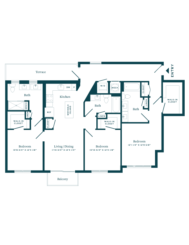 Floorplan - The Lockwood