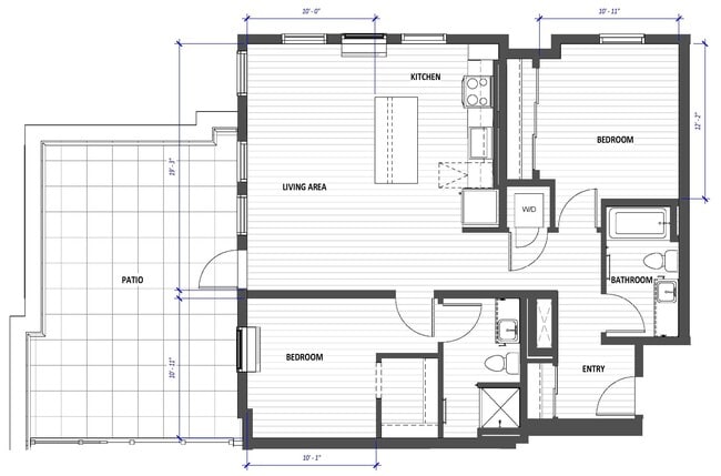 Floorplan - Hyas Point Apartments