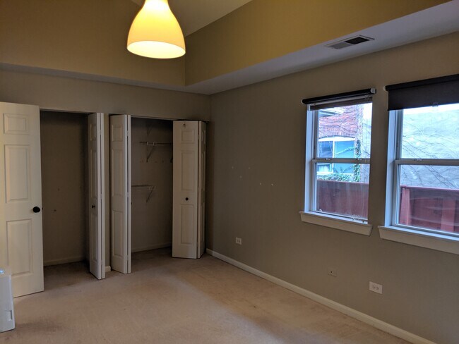 Master bedroom and closets - 6127 S Woodlawn Ave