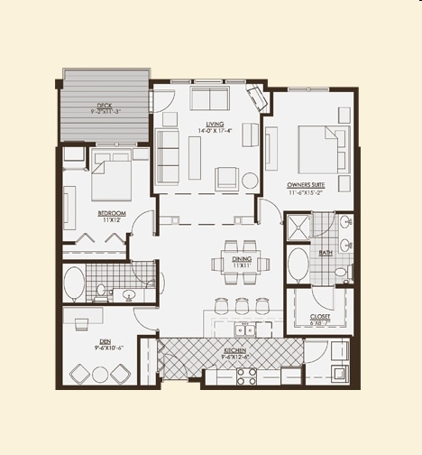2BR/2BA - Park Crest on Nicollett