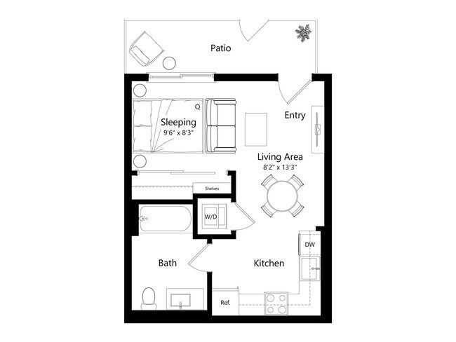 Floorplan - The Santa Monica Collection - 1430 Lincoln