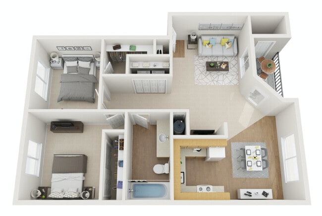 Floorplan - Vancouver Mall Apartments
