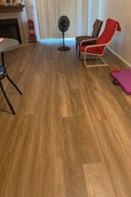 Living room floor / replaced carpet - 934 Tampico Ct