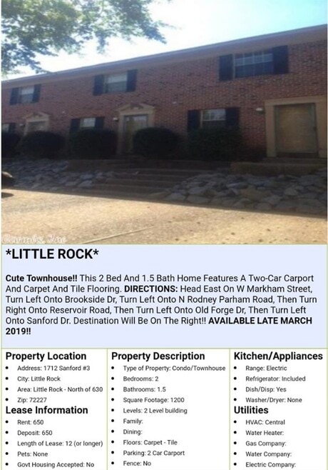 Building Photo - 1712 Sanford Dr