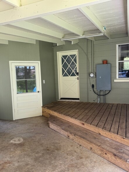 Studio Main Entry Door - 2004 Lanier Rd