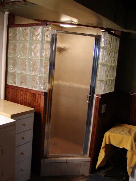 Basement Shower - 124 Spruce St