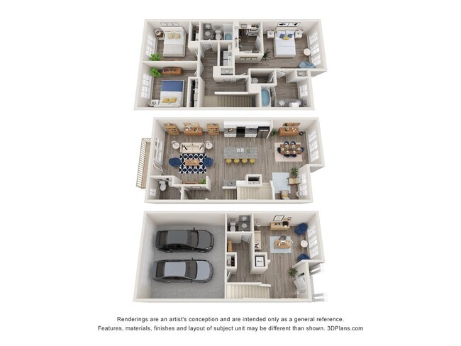 Floorplan - Hudson at Georgia's Landing